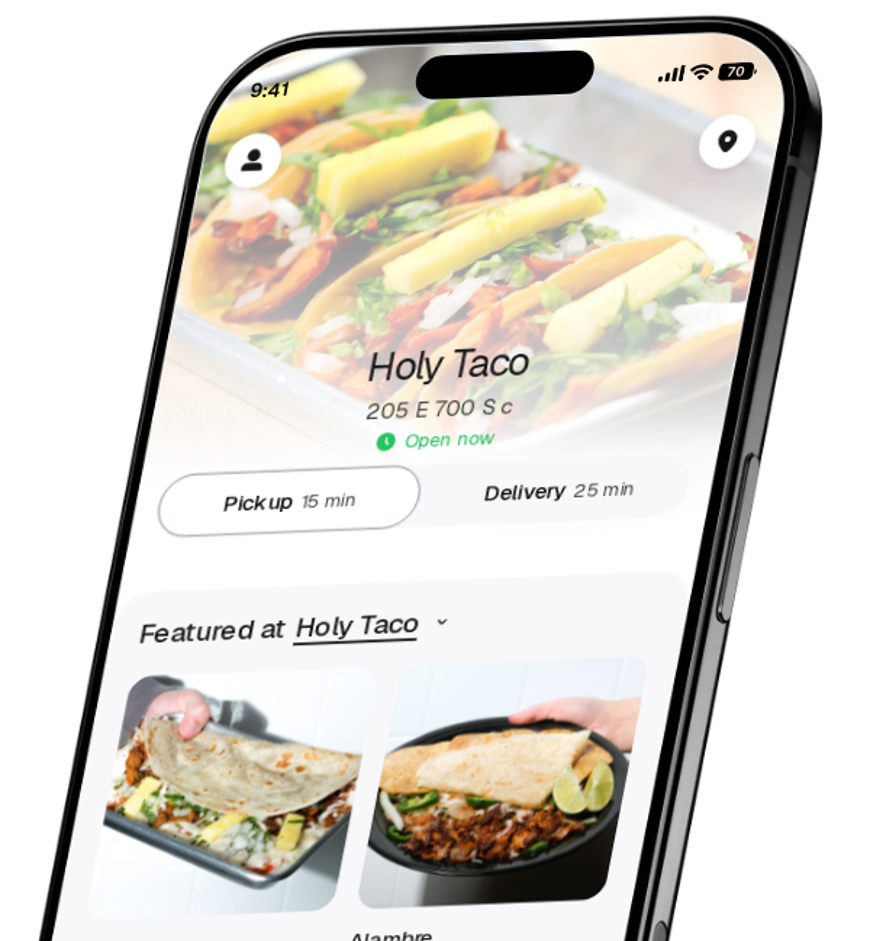 Holy Taco app preview